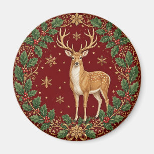 Imán Majestad del Invierno Carmesí