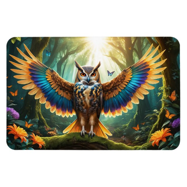 Imán Majestic Owl Phoenix Hybrid (Horizontal)