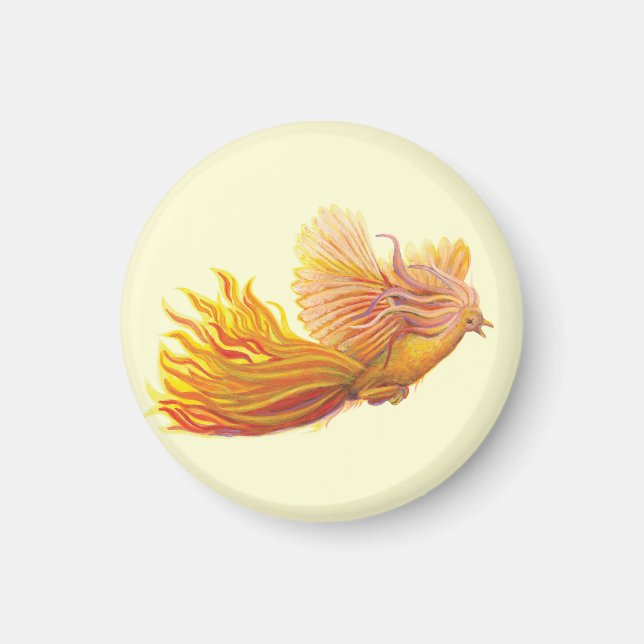 Imán Majestic Phoenix Bird (Frente)