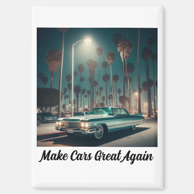 Imán Make Cars Great Again (Anverso)
