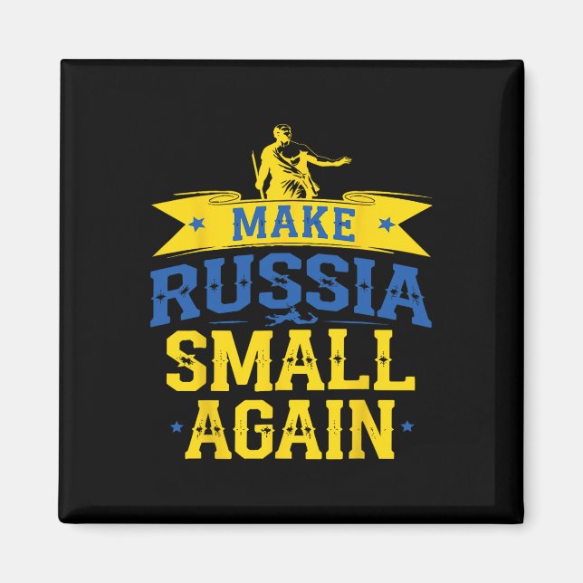 Imán Make Russia Small Again – Funny Ukraine-inspired S (Frente)