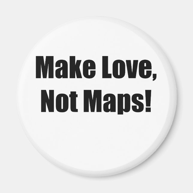 Imán makeloveblack (Frente)