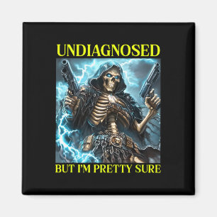 Imán Mal esqueleto Autismo Brainrot no diagnosticado