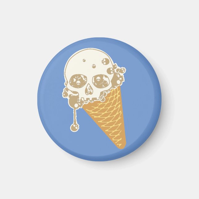 Imán Mal Ice Cream Cone Magnet (Frente)