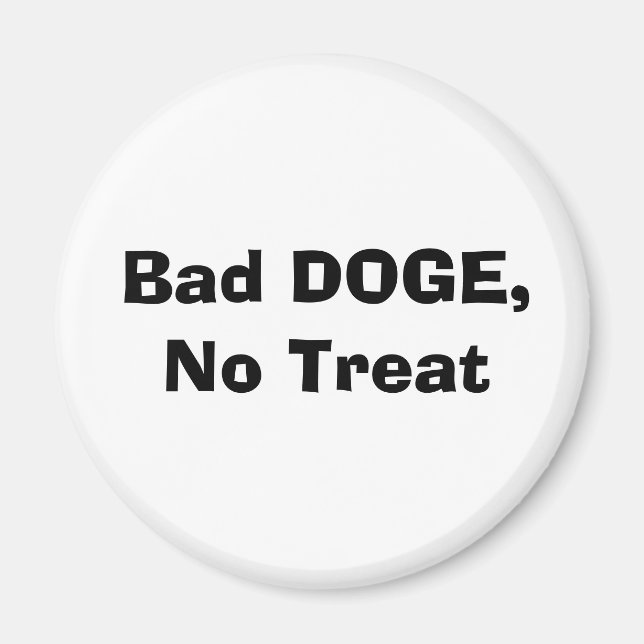 Imán Mal PUNTO, sin tratamiento (Frente)