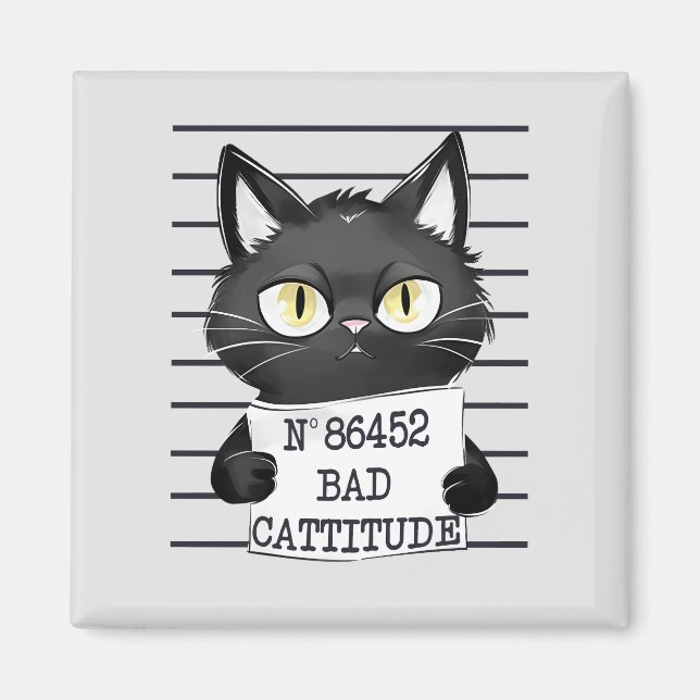 Imán Mal rendimiento - Captura de pantalla del gato neg (Frente)