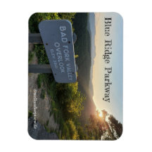 Mala vista del valle de la horquilla al atardecer