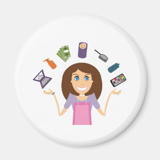 Imán Malabarista (Brunette)