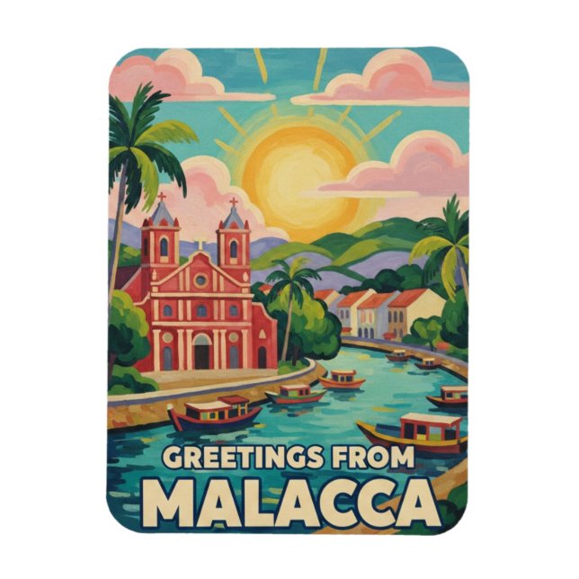 Imán Malaca  Malasia (Vertical)