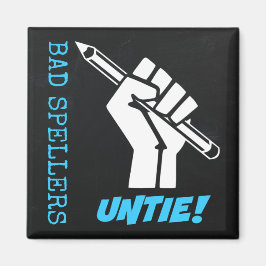 Imán ¡Malas Hélices Desatadas! Humor gramatical levanta