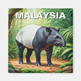 Imán Malasia: Tapir malayo