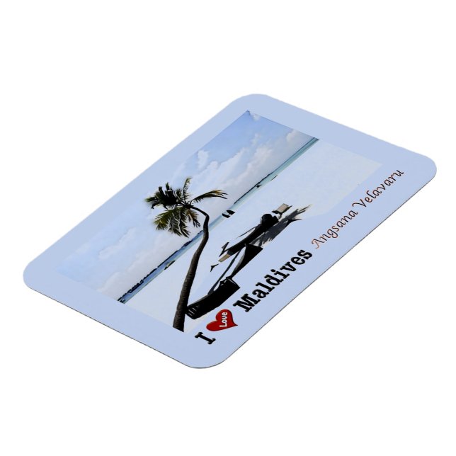 Imán Maldivas - Angsana Velavaru - Amo - Magnet (Lado Izquierdo)