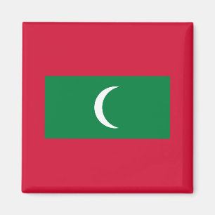 Imán Maldivas - bandera nacional maldiva
