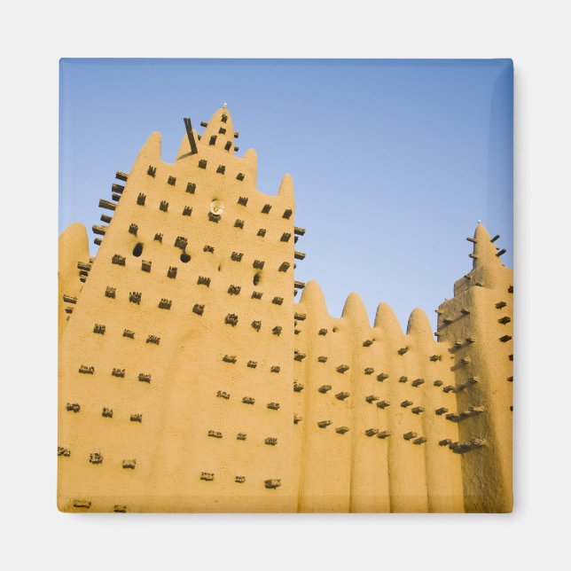 Imán Malí, Djenne. Mezquita Grande (Frente)