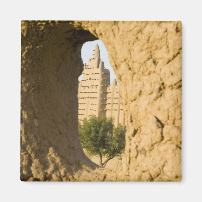 Imán Malí, Djenné. Mezquita Grande 2 (Frente)