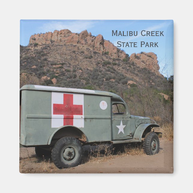 Imán ¡Malibu Creek State Park Magnet! (Frente)