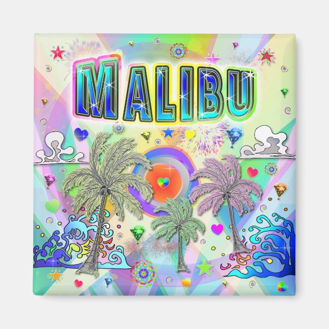 Imán Malibu Deep Dream Magnet (Frente)