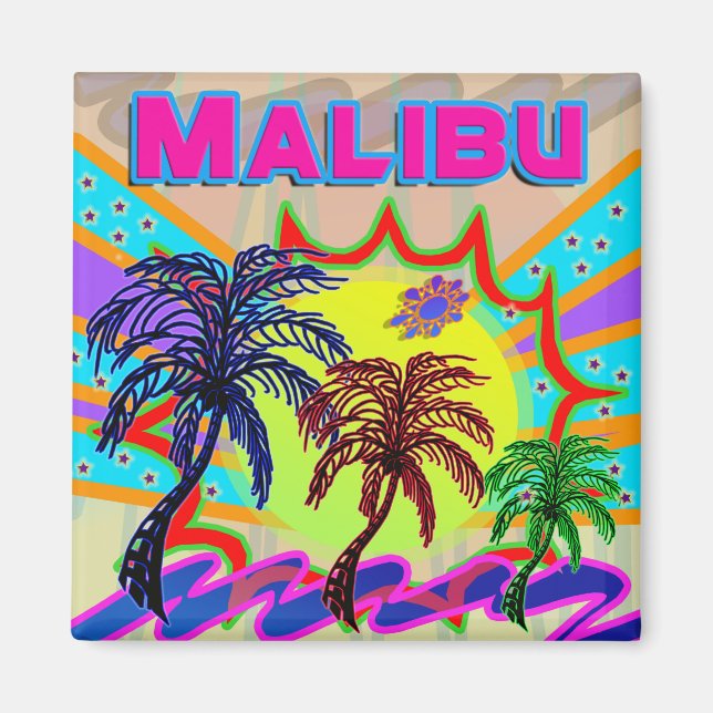 Imán Malibu Eternal Magnet (Frente)