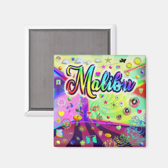 Imán Malibu Guay Energy Magnet (Anverso/Reverso)