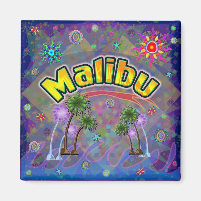 Imán Malibu Noble Voyage Magnet (Frente)