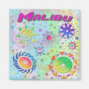 Imán Malibu Seven Suns & Energy Magnet
