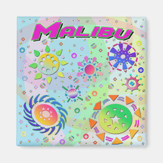 Imán Malibu Seven Suns & Energy Magnet