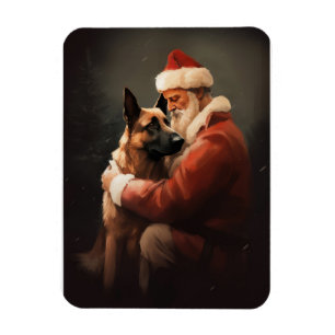 Imán Malinoi belga con Navidades festivos de Santa Clau
