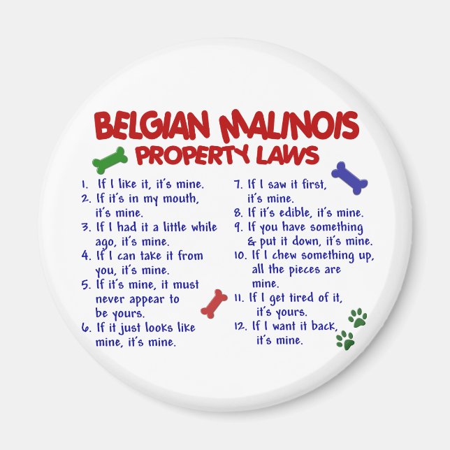 IMÁN MALINOIS BELGA PL2 (Frente)