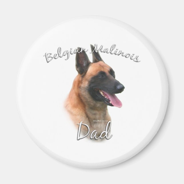 Imán Malinois Dad 2 de Bélgica (Frente)
