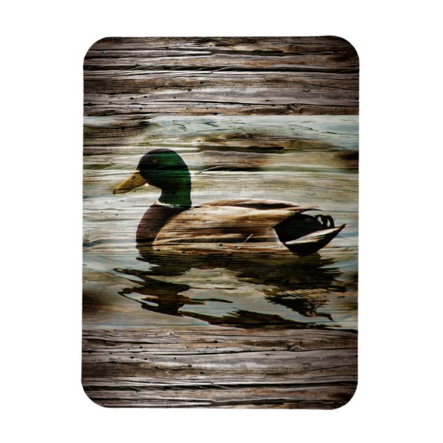 Imán Mallard Duck (Vertical)