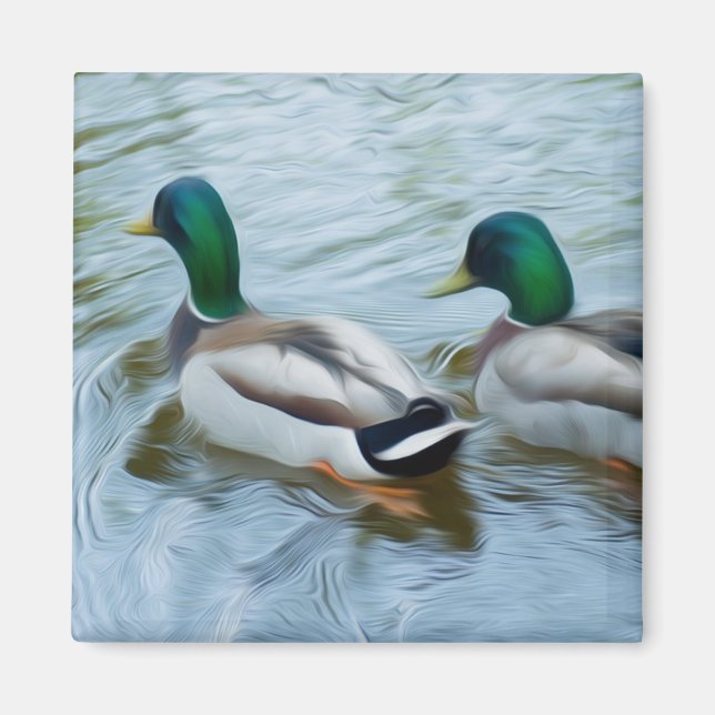 Imán Mallard Ducks (Frente)