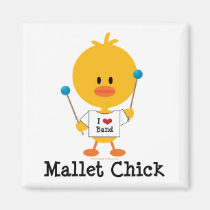 Imán Mallet Chick Magnet