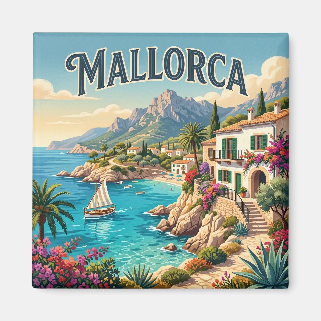 Imán Mallorca España (Frente)