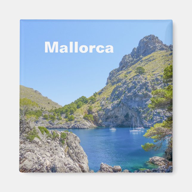 Imán Mallorca, España Sa Calobra Souvenir (Frente)