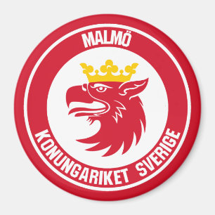 Imán Malmö Round Emblem