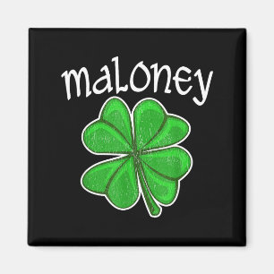 Imán Maloney irlandés Trébol de la suerte Día de San Pa