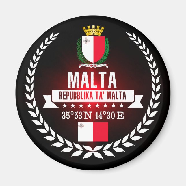 Imán Malta (Frente)