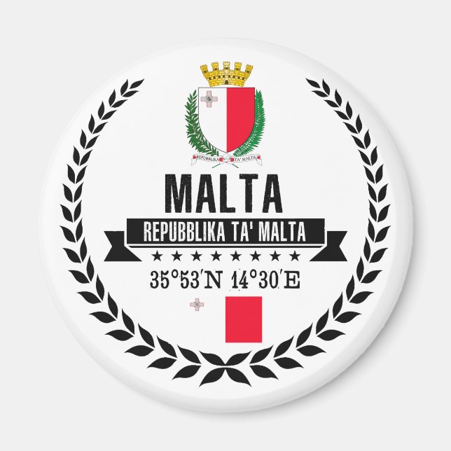 Imán Malta (Frente)