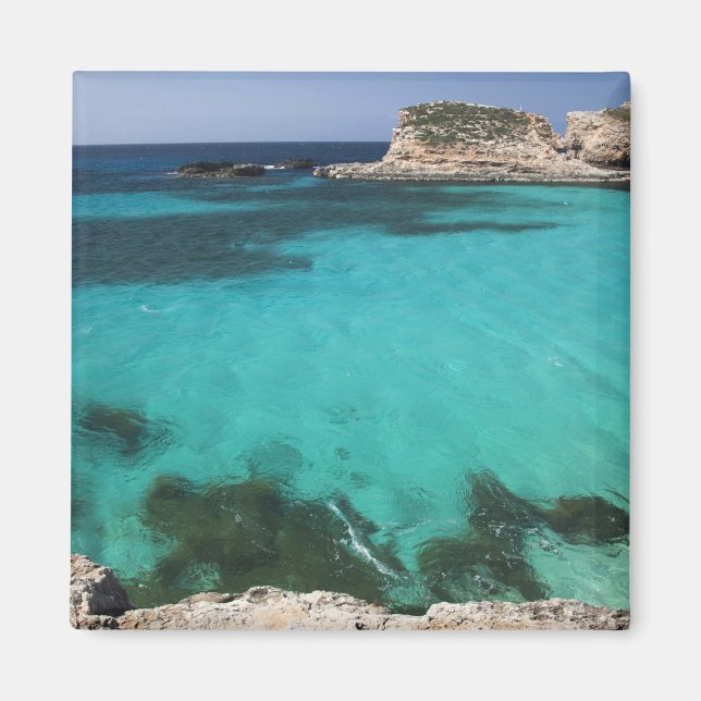 Imán Malta, isla de Comino, La Laguna Azul (Frente)