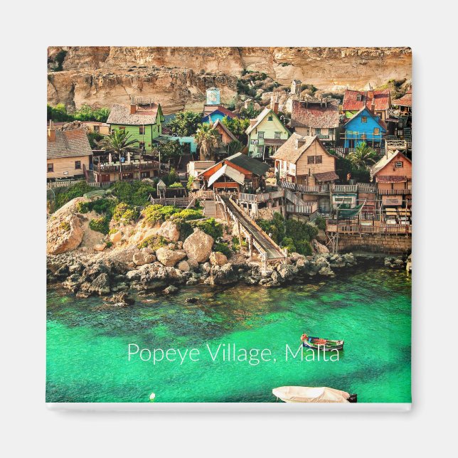 Imán Malta, Popeye Village (Frente)