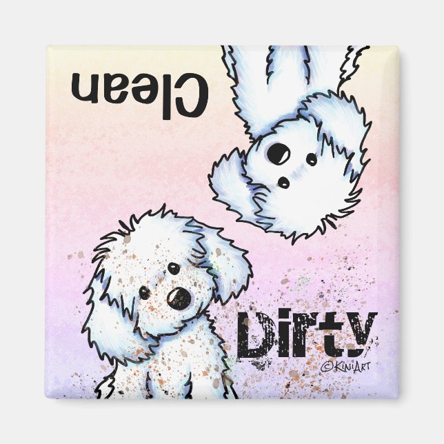 Imán maltés para lavavajillas (Frente)