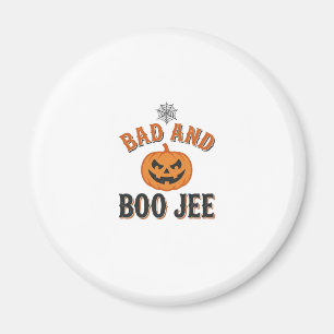 Imán Malvado Y Boo Jee Calabaza Gráfica De Halloween_1