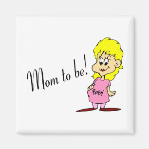 Imán Mamá a ser (mujer embarazada)