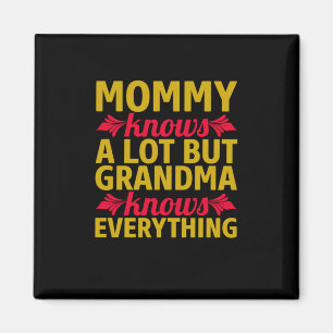 Imán Mamá Art La Abuela Lo Sabe Todo