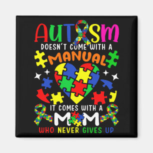 Imán Mamá Conciencia Del Autismo El Autismo No Viene Co