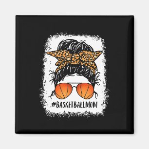 Imán Mamá de baloncesto crujiente desordenada jugadora