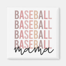 Imán Mama De Béisbol | Regalos de madres de béisbol