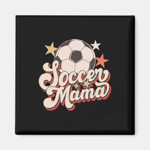 Imán Mamá de fútbol retro Mamá de fútbol Temporada de f