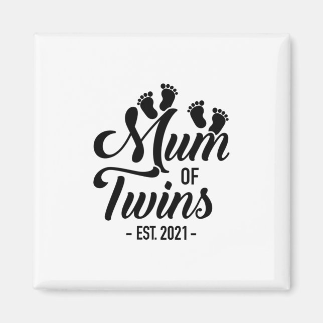 Imán Mamá De Gemelos 2021 (Frente)