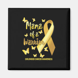 Imán Mamá de Guerrero Conciencia del Cáncer Infantil de